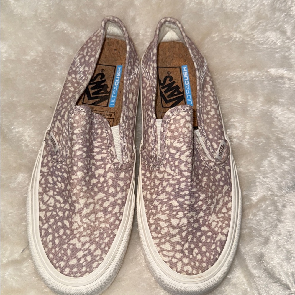 Vans White‎ and Brown Men's or women’s Sneakers